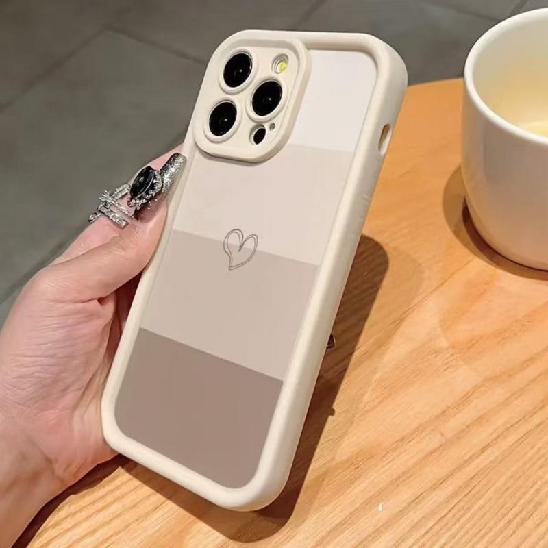 Coffee Love Heart Apple iPhone Case for 17/16 Pro Max/15 Pro/14/13