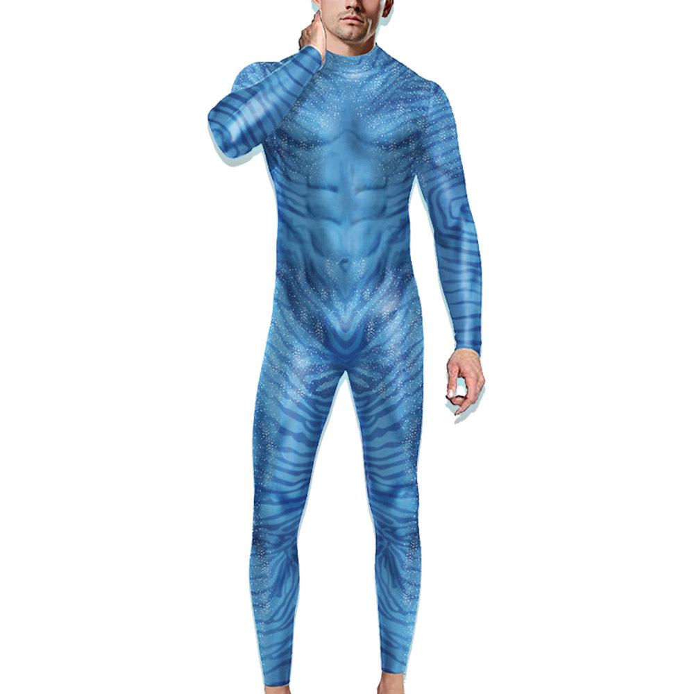 Awatara: Kostium Body Droga Wody - 2024 Halloweenowy Kombinezon Cosplay