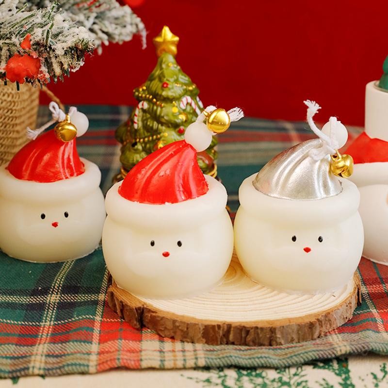 معطر جو للغرفة برائحة الزهور الخضراء اللطيفة، ديكور للحفلات، سانتا كلوز، جو عيد الميلاد، 6x6x7 سم