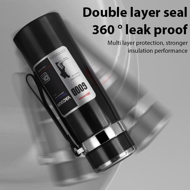 Thermal Water Bottle Office Outdoor Keep Cold and Hot Water Coffee Tea Thermos Bottle Vacuum Flasks Stainless Steel Thermos Cup