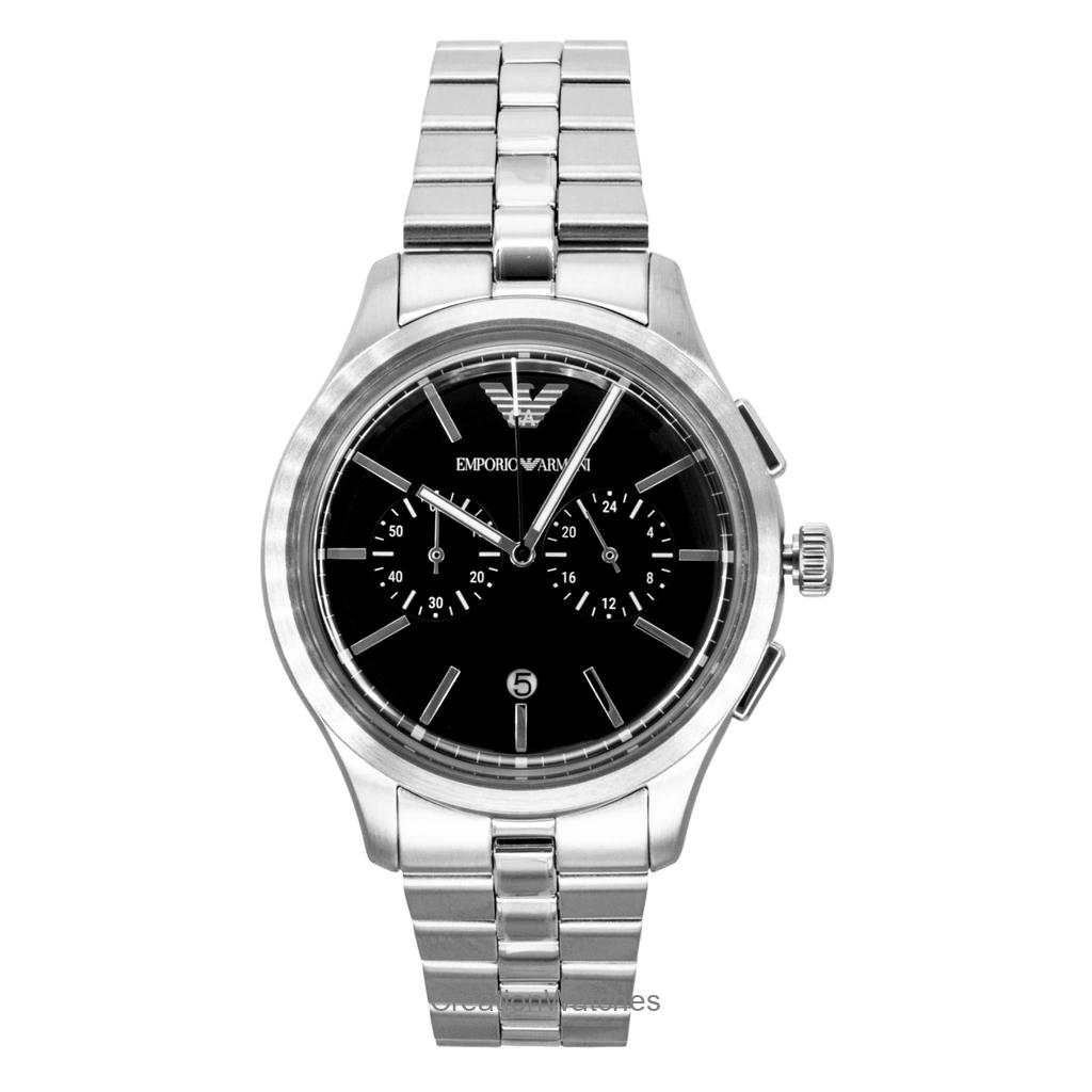 

Emporio Armani Хронограф Нержавеющая сталь Черный циферблат Кварцевые AR11691 Мужские часы чёрный