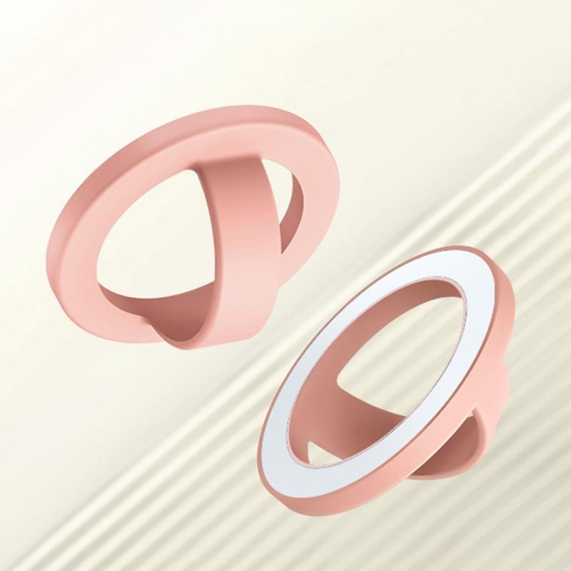 Magnetic Phone Rings Holder,Magnet Finger Rings Grip Stand Holder,360 Ratatable Silicone Nonslip Phone Grip