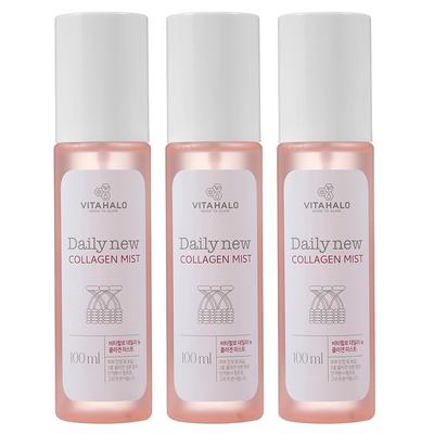 Spray Mist al Collagene d'Oro, 100ml, 3 pezzi