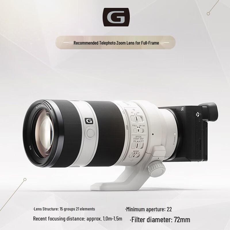 Sony FE 70-200mm F4 G OSS II Telephoto Zoom Lens