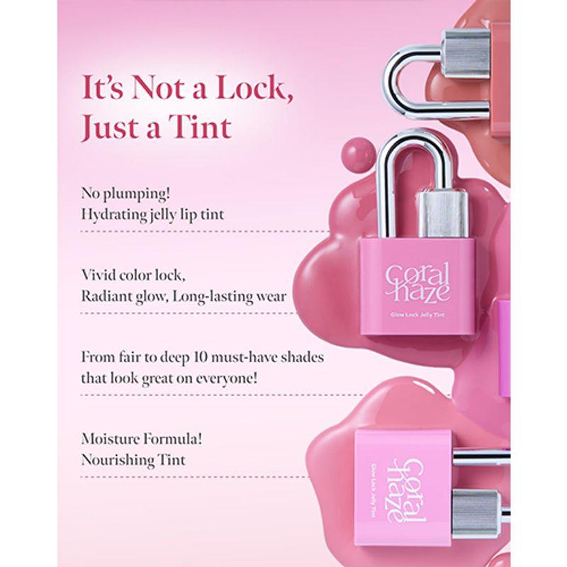 Coralhaze Glow Lock Jelly Tint (10 Colors)