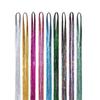 Laser Metallic Silver Thread Christmas Tree Ornaments and Festive Party Supplies