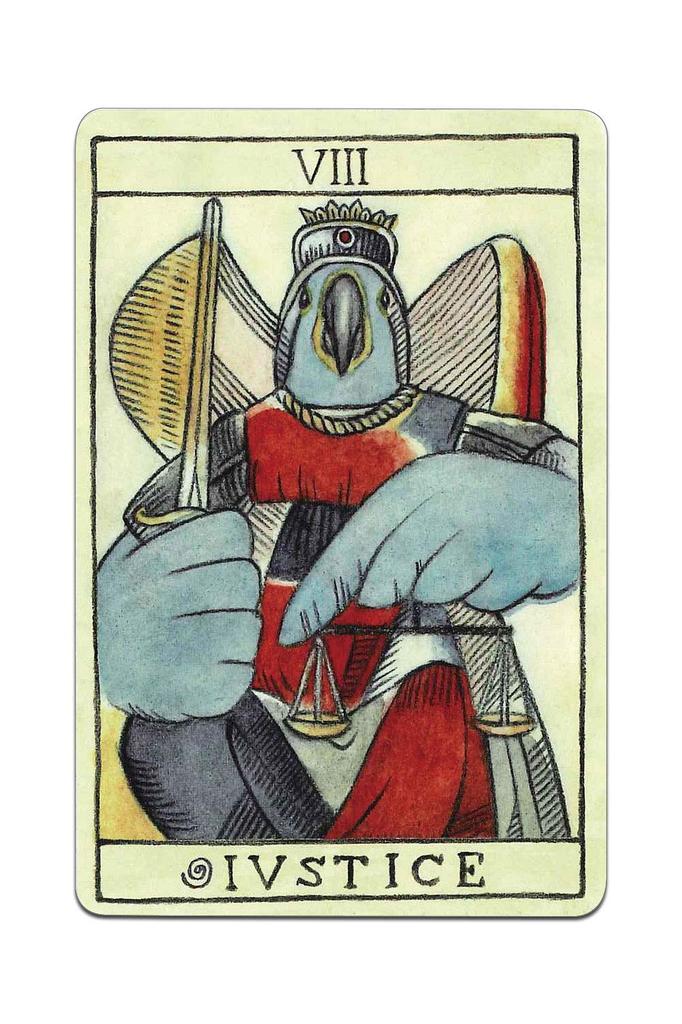 Nichiyu original tarot cards 78 sheets Marseille version fortune telling Marseille Tarot BIRD TAROT DE MARSEILLE by birds drawn by creator NORISAN