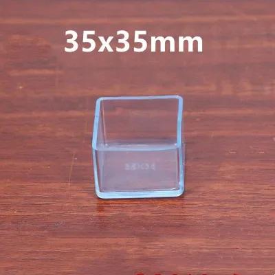16Pcs Furniture Leg Foot Protector Transparent Table And Chair Foot Cover Silicone Wear-resistant Cap Protect Floor