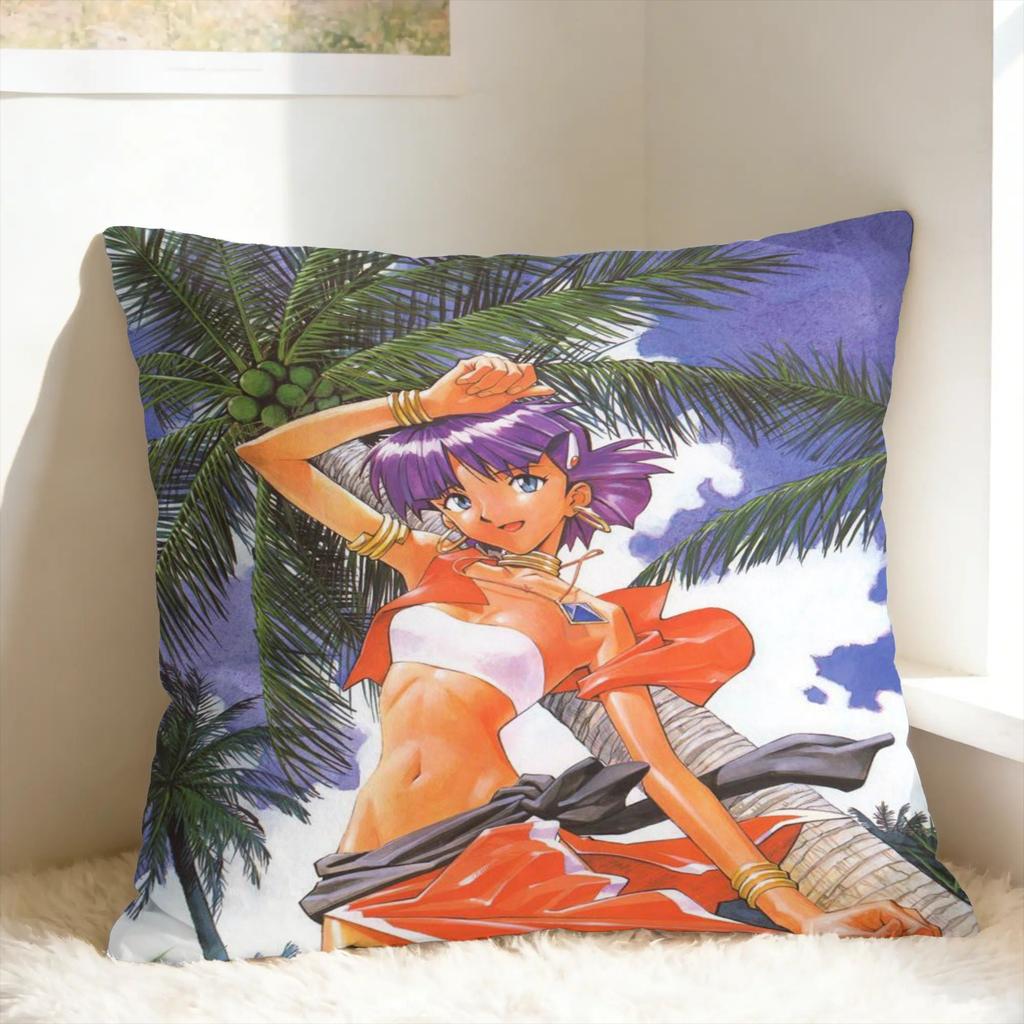 Nadia Animation Pillow Case Morden Pillow Cover Soft Pillowcases For Living Room Sofa
