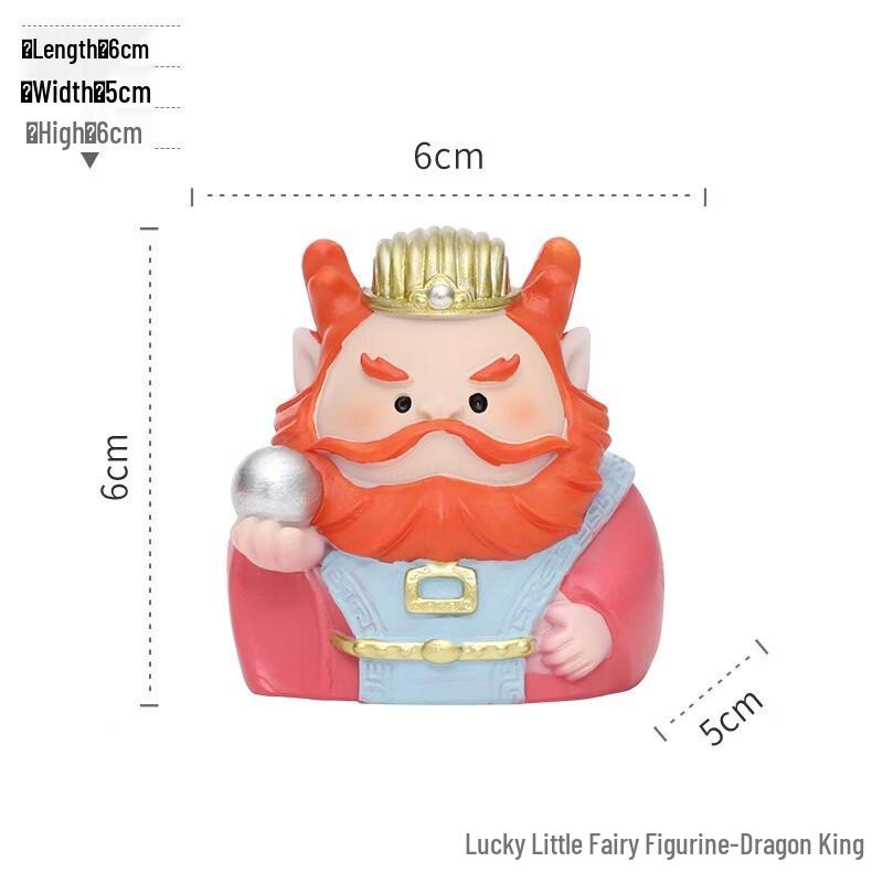 Fumede Happy Little Immortal Resin Figurine