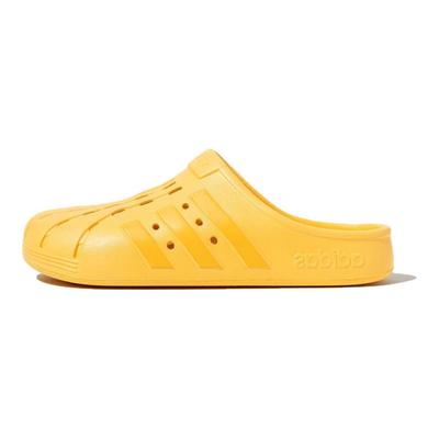 Adilette Clogs Versatile Comfortable EVA Anti-Wear Closed-Toe Slippers Unisex Footwear Yellow JH9851