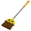 Cleaning Broom Mini Yellow Duck Broom Kids Cartoon Broom Toy Cleaning Tool Home Broom Dustpan Brush Toddler Broom for Children