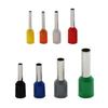 BrassWire Connectors 400pcs Insulated Ferrules Insulated crimps Terminals with Storage for Stable Electrical Connection