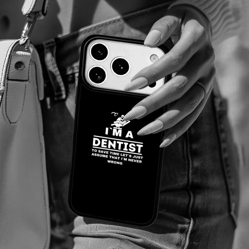 Dental Definitions Tooth Phone Case For iPhone 17 Air 14 15 13 12 Max Cover For Apple 14 15 16 16e 11 Pro Max Plus Coque