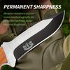 Outdoor Portable Knife, Stainless Steel Shadow Wood, High Hardness Small Straight Knife, Multifunctional Fruit Knife, Hand Handle Meat Knife