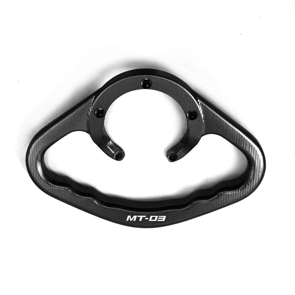 For YAMAHA MT03 MT-03 MT 03 All Years Motorcycle Universal CNC Passenger Front Handgrips Hand Grip Tank Grab Bar Handle Armrest