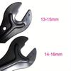 1/2PCS Bike Tool 13/15 Mm 14/16 Mm Steel Bicycle Wrench Cycling Head Open End Axle Hub Spanner Cone Bicycle Repair