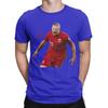 Summer soccer T Shirt For Unisex Cotton Tee Shirt Short Sleeve Clothes
