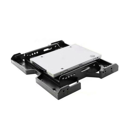 

2,5-дюймовый до 3,5-дюймовый SSD жесткий диск лоток Caddy Case адаптер охлаждения вентилятор кронштейн