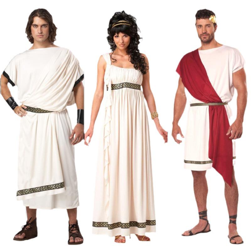 Halloween Ancient Roman & Greek Warrior Couple Costumes - Gladiator & Knight Theme