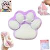 Squishy Cat Paw Large Toy, Handmade Purple Cat Squeeze Toy for Stress Relief, Giant Soft Cat Paws Stress Ball