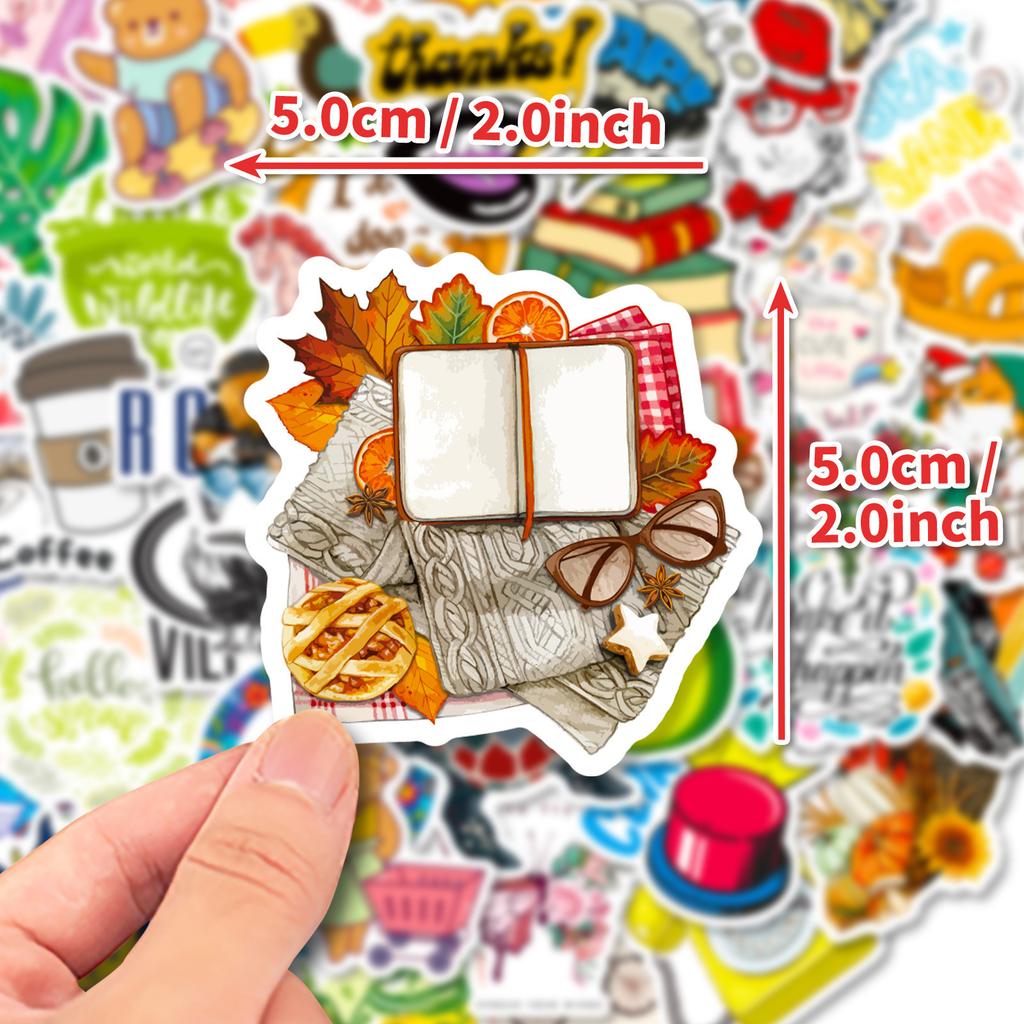 50 Mixed And Matched Ins Graffiti Stickers, Personalized Creative Shein Can Be Repeatedly Pasted Waterproof Stickers