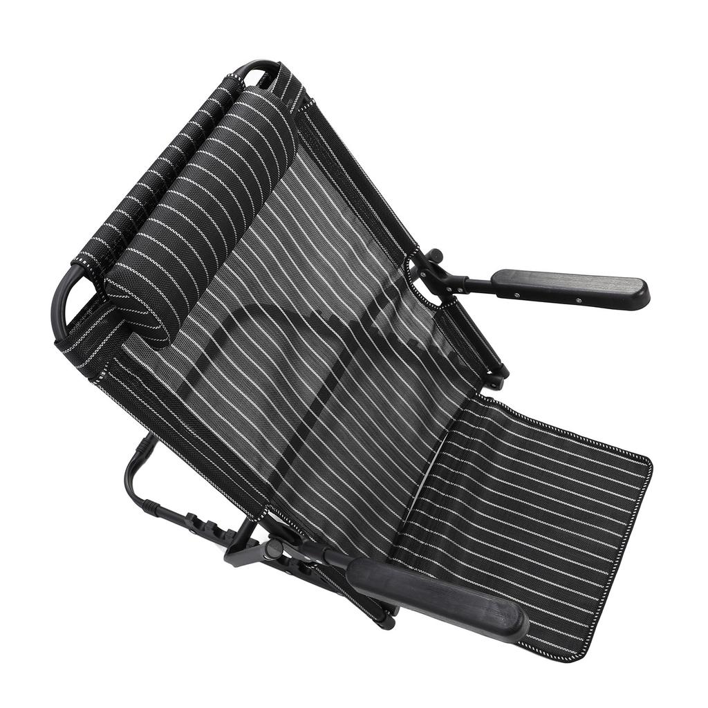 Lifting Bed Backrest with Headrest Armrests Portable Folding Multi Function 7 Positions Adjustable Sit Up Back Rest for