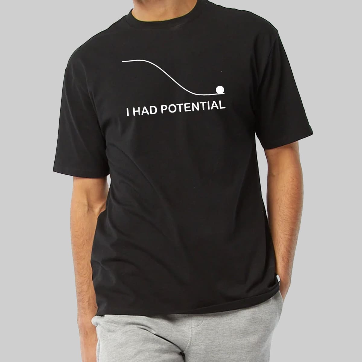 

2026 Project Hail Mary - I Had Potential Graphic CAT Men T-Shirt Cotton Unisex O-Neck T-Shirt Men s Women Sweatshirt Men T-shirt 5XL різнокольоровий