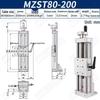 Heavy Load Precision Linear Slide Table with Fine-tuning Screw Rod - 50/80/100 Stroke