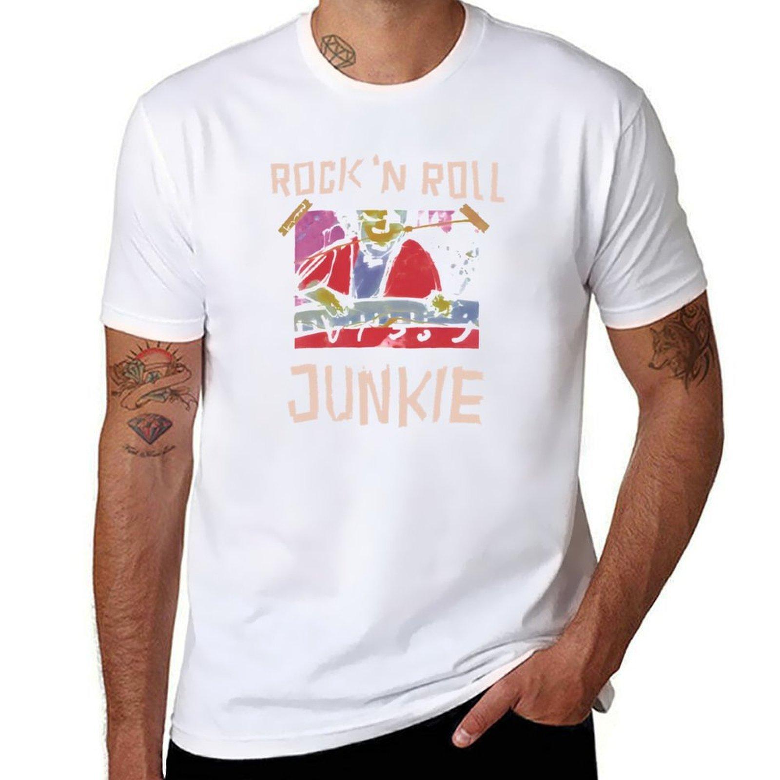 ZheXiong TEE Herman Brood 6 T-shirt Grafische T-shirts Hippiekleding Koreaanse Mode Gepersonaliseerd Shirt Heren Grafische T-shirts Pak XL