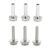 3 Pcs Trumpet Connecting Rod Piston Valve Key Screw for Trumpet Brass Instrument Accessory