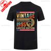 1995 Nostalgia Cotton T Shirt Men Graphic Tshirts Classic 90s Style Breathable Short Sleeve Unisex Round Neck Summer Gift
