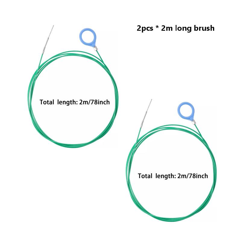Auto Sunroof Drain Cleaning Tools 118/78 Inch Flexible Tube with Cleaning Brush Pipe Drain Dredge Car Sunroof Drain Cleaner