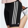Adidas Logo Stripe Print Tight Fitness Shorts Women Shorts Black H64228