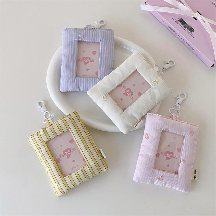 3 Inch Mini Photo Protector With Carry Hook For Backpacks Key Organizes Photo Card Pouches Photo Card Protector Sleeve