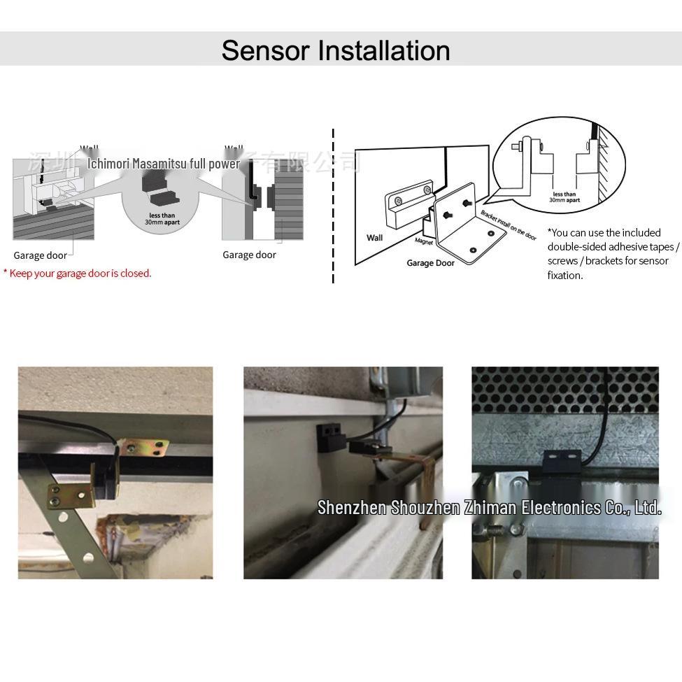 ZIGBEE Tuya Smart Garage Door Controller