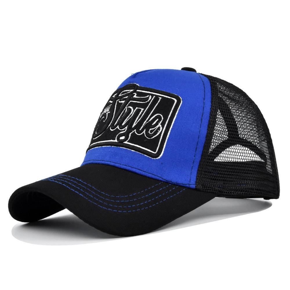 Duck Tongue Hat Style Letter Embroidered Baseball Hat Curved Eaves Sunshade Hat