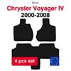Velour Car Mats Basic For Chrysler Town&Country Iv 7-Seater (2000-2008)