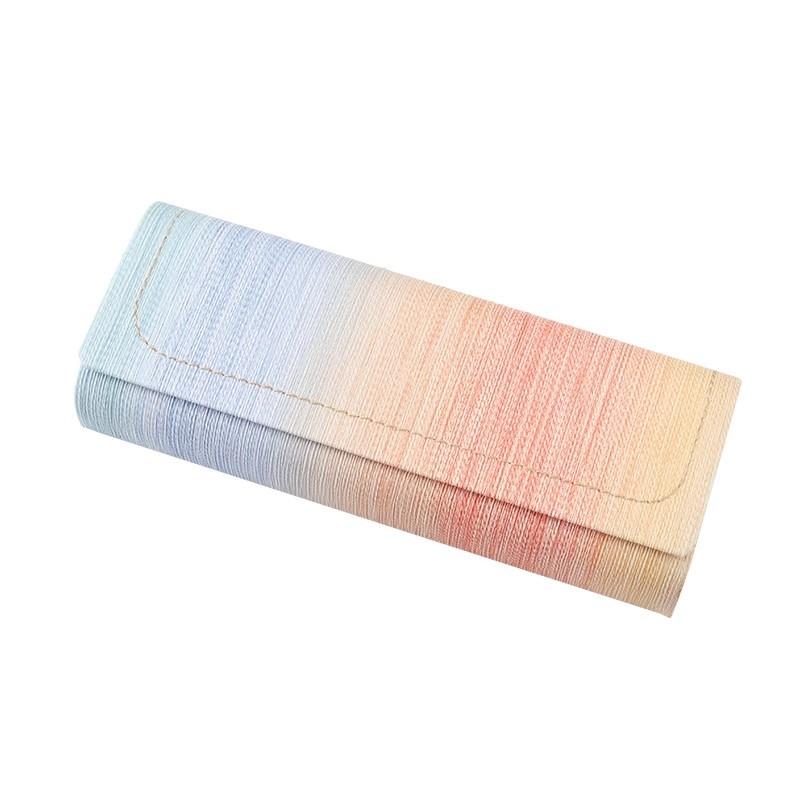 Advanced Sunglasses Case Rainbow Glasses Storage For Male And Female Students Portable Simple And Fresh Glasses Case