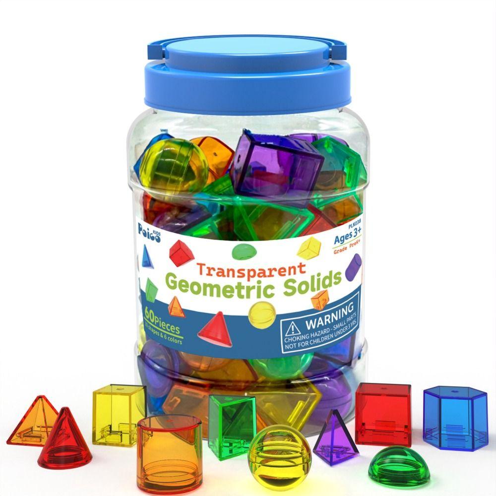 Translucent Kid Montessori Toy Creative Sensory Learning Toy Montessori Table Toys  Home Playroom