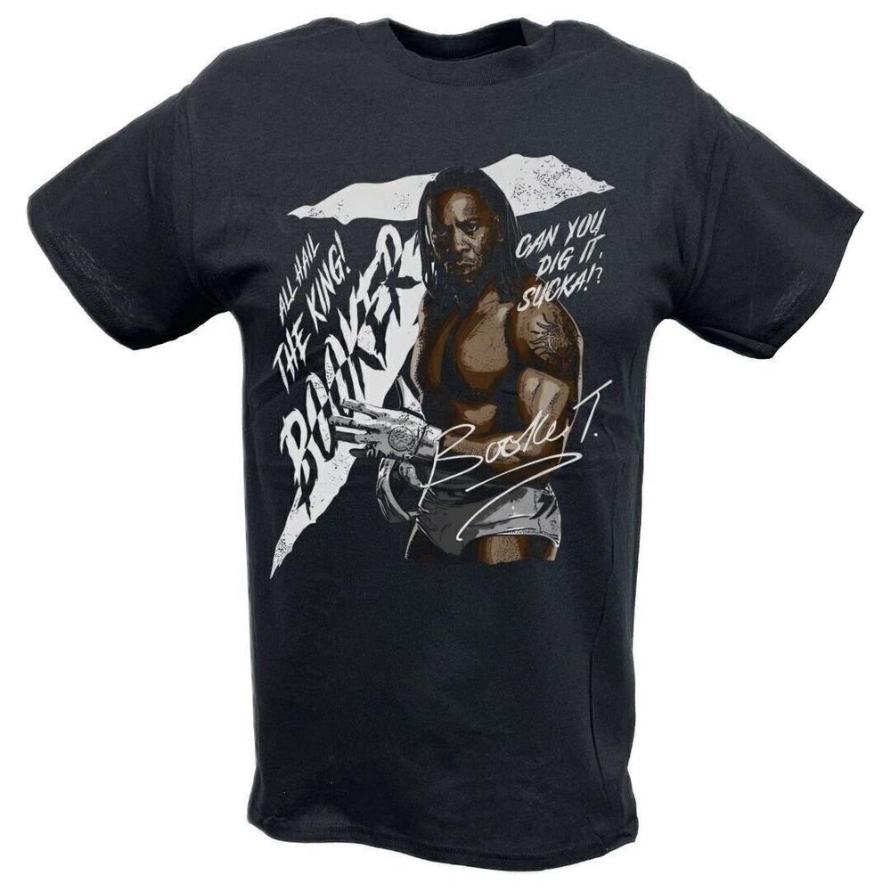 Booker T All Hail The King Black Tshirt M