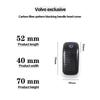 Car Badge Knob Handle Cover Gear Head Shift Emblem Stickers Decoration Decal  For Volvo XC90 560/XC60 S60 V60 XC40 S90 V90 590
