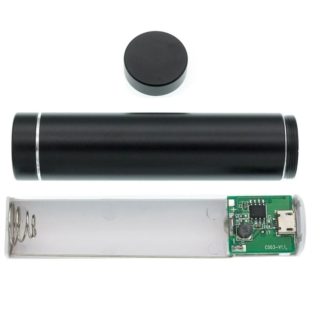 Metal 18650 Battery Power Bank DIY Kit Battery Case USB External Charger Power Bank Storage Case