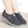 Old Beijing Cloth Shoes Women's Single Shoes Spring Sports Shoes Women's Middle-aged and Elderly Flat-bottomed Non-slip Mother Shoes Walking Shoes