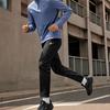 Skechers Basic Sports Series Comfortable Soft Fashionable Versatile Straight Leg Knitted Sports Pants Men Bottoms P425M094-0018