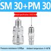 C-Type Self-Locking Air Compressor Quick Connect Hose & Pneumatic Air Gun Connector (SP20/30/40)