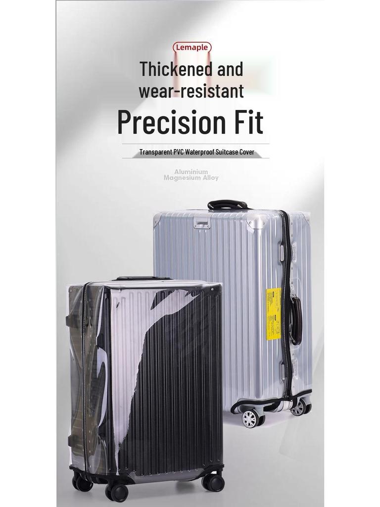 Spot-Thickened Transparent PVC Luggage Protector