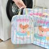 4Pcs/Set Zippered Puppy Mesh Laundry Bag Puppy Printed Laundry Bag  Clothes Organizer