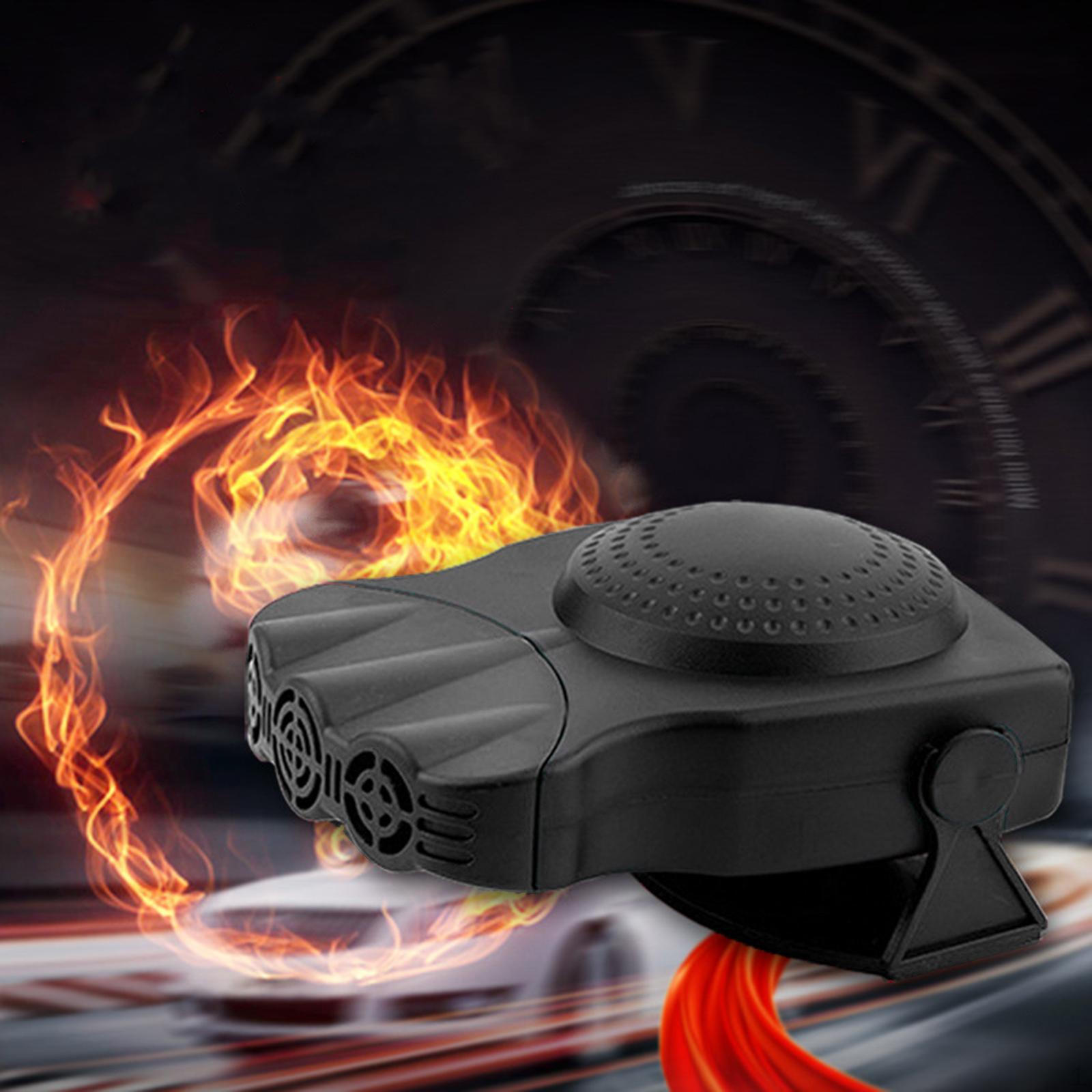 Advanced Car Heater Fan - Defrosting Innovation Black 12V