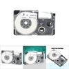 9mm Tape Cartridge for Casio Label Maker Printer KL 60 120 170 780 820 CW L300(Black on White )